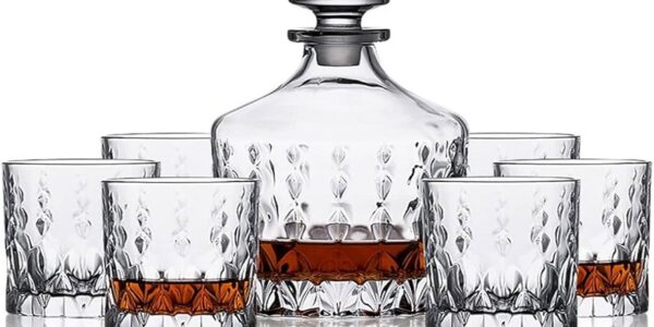 personalized whiskey decanter set